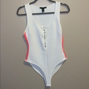 Zip-up bodysuit